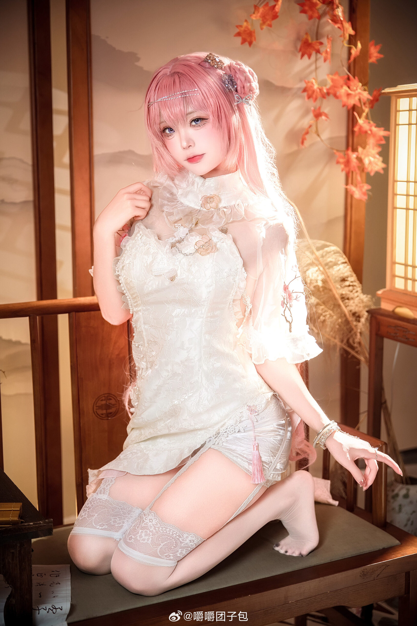 COSPLAY Nikke:胜利女神 宴桃源 桃乐丝💖@嚼嚼团子包-阿呆博客