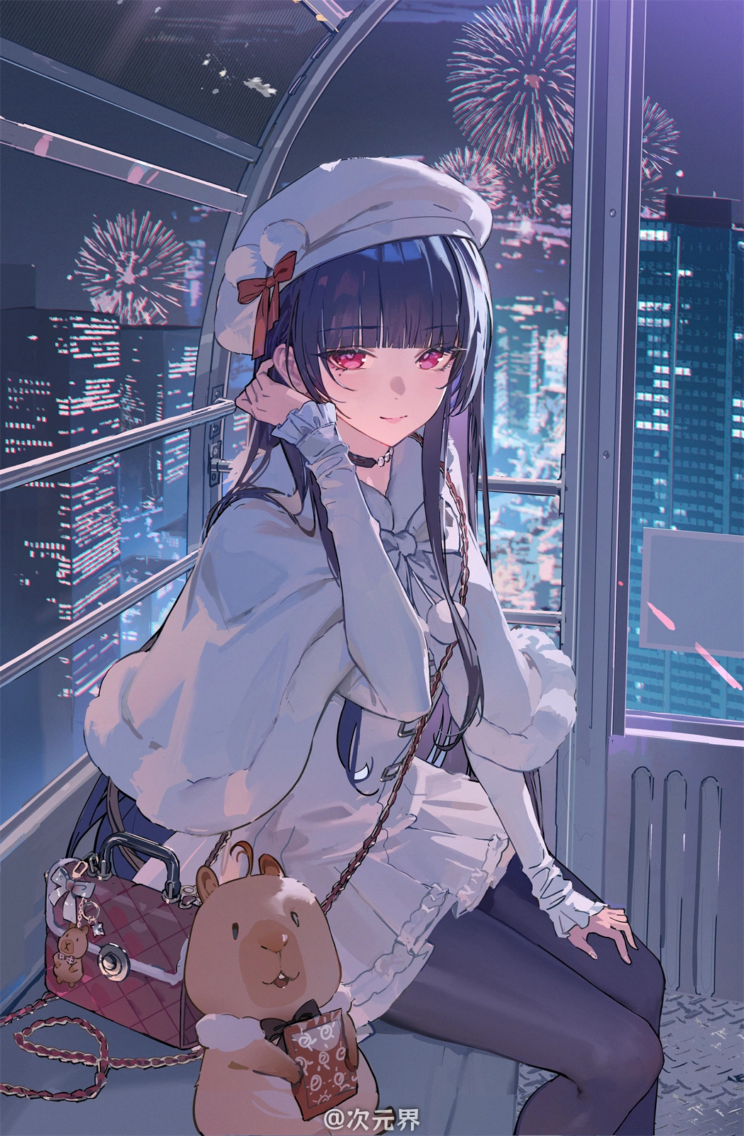 【插画美图】绝区零 琉音 蔚蓝档案 早濑优香 小猫咪 女孩 枫叶 粉毛美少女 动漫壁纸推荐-阿呆博客
