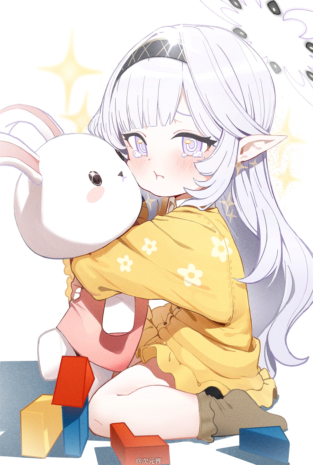 【插画特辑】蔚蓝档案 可爱 兽耳 美少女 明星日鞠同人角色动漫美图壁纸推荐 第三弹-阿呆博客