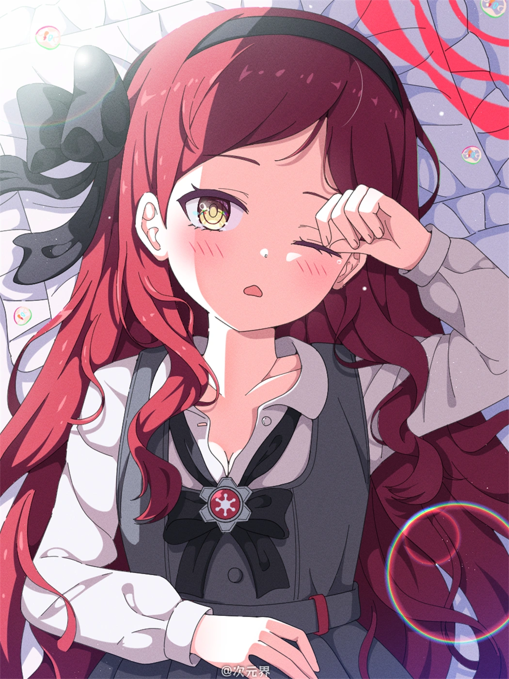 【插画美图】 青葱小初音 原神 芙宁娜 甘雨 积雪楼梯长裙美少女 动漫壁纸推荐-阿呆博客
