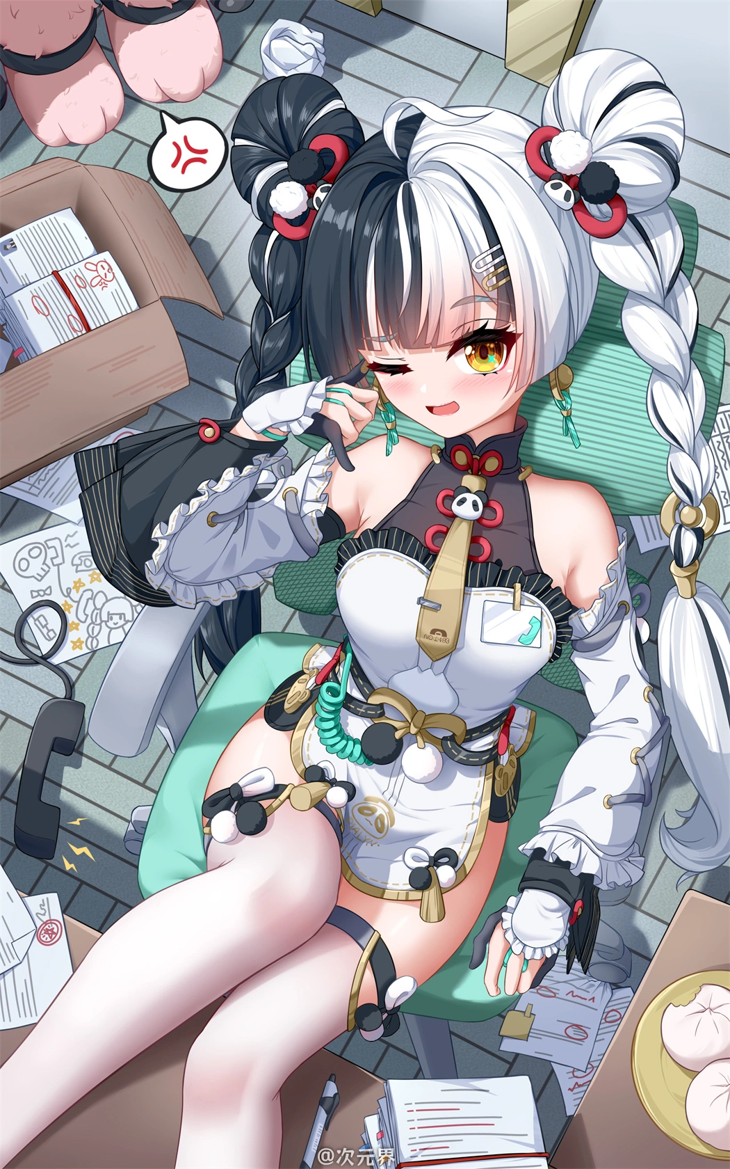 【插画美图】鸣潮 琳奈 绝区零 照 星穹铁道 流萤 小护士 原神 桑多涅 动漫壁纸推荐-阿呆博客
