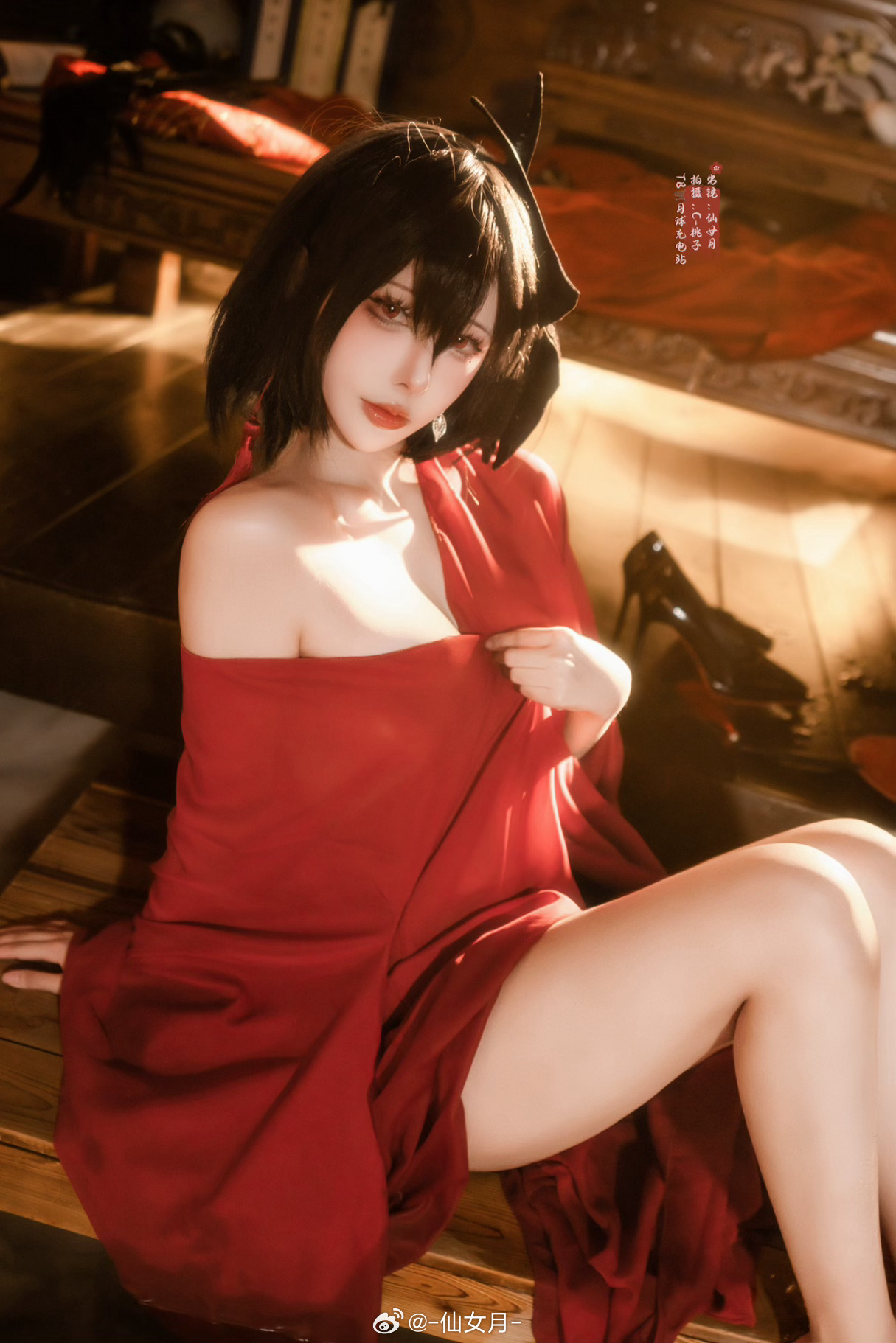 cosplay 碧蓝航线 建武 旗袍@-仙女月--阿呆博客