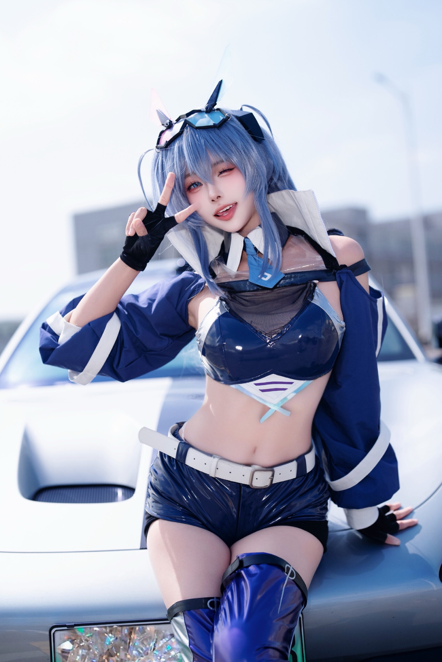 COSPLAY Honey！想要更多的kiss kiss吗~ 碧蓝航线 新泽西@Momoko葵葵-阿呆博客